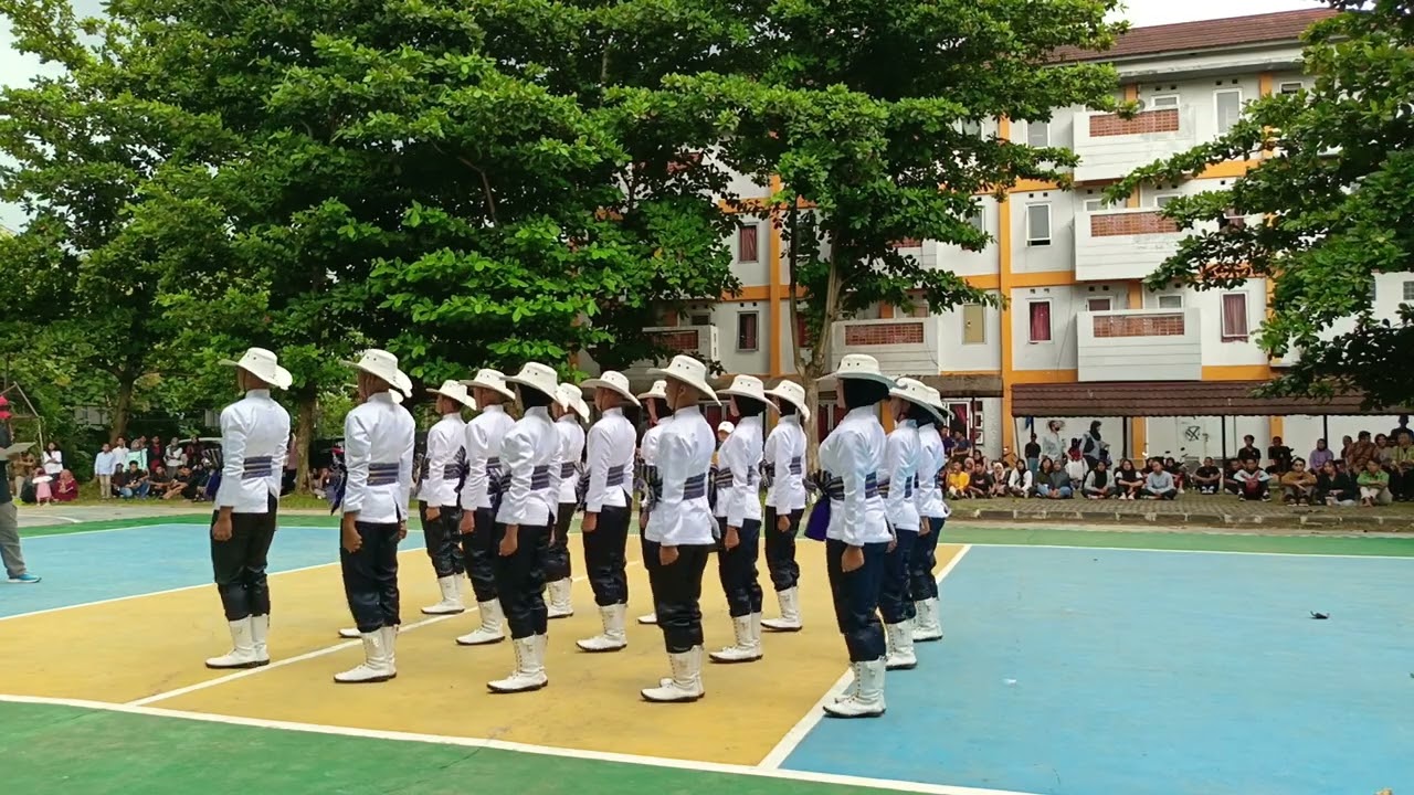 PASKIBRA SMK N 1 SEMARANG dalam LKBB UNTAG 2024 UNIVERSITAS 17 AGUSTUS 1945 SEMARANG