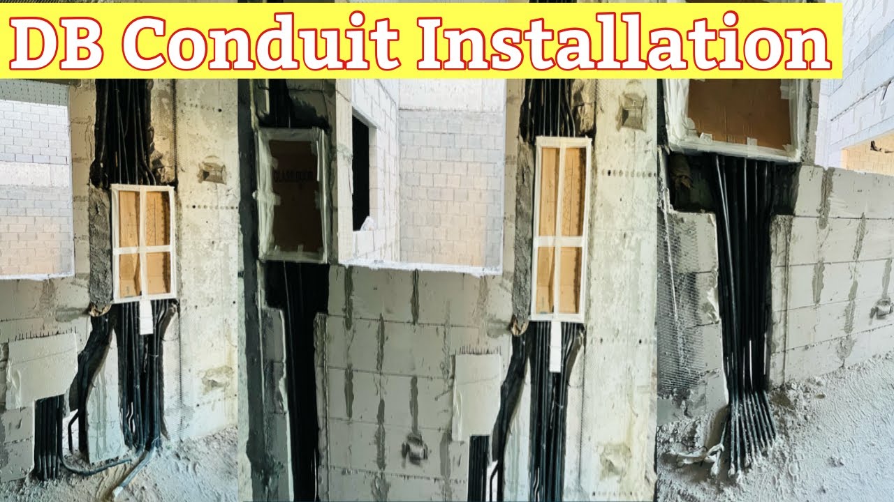 PVC Conduit Installation For Distribution Board In Urdu/Hindi
