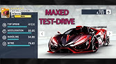 Asphalt 9 Inferno Automobili Inferno Exclusive Gold Max Test Drive Using Touchdrive Youtube