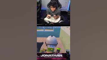 JONATHAN GOD LEVEL CLUTCH🤯🥶🥶 1v4 HACKER OR WOTT😈🤯 #shorts #jonathan #jonathangaming