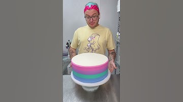 Redeeming my unicorn cake reputation #bakerylife #cakedecorating #birthdaycake