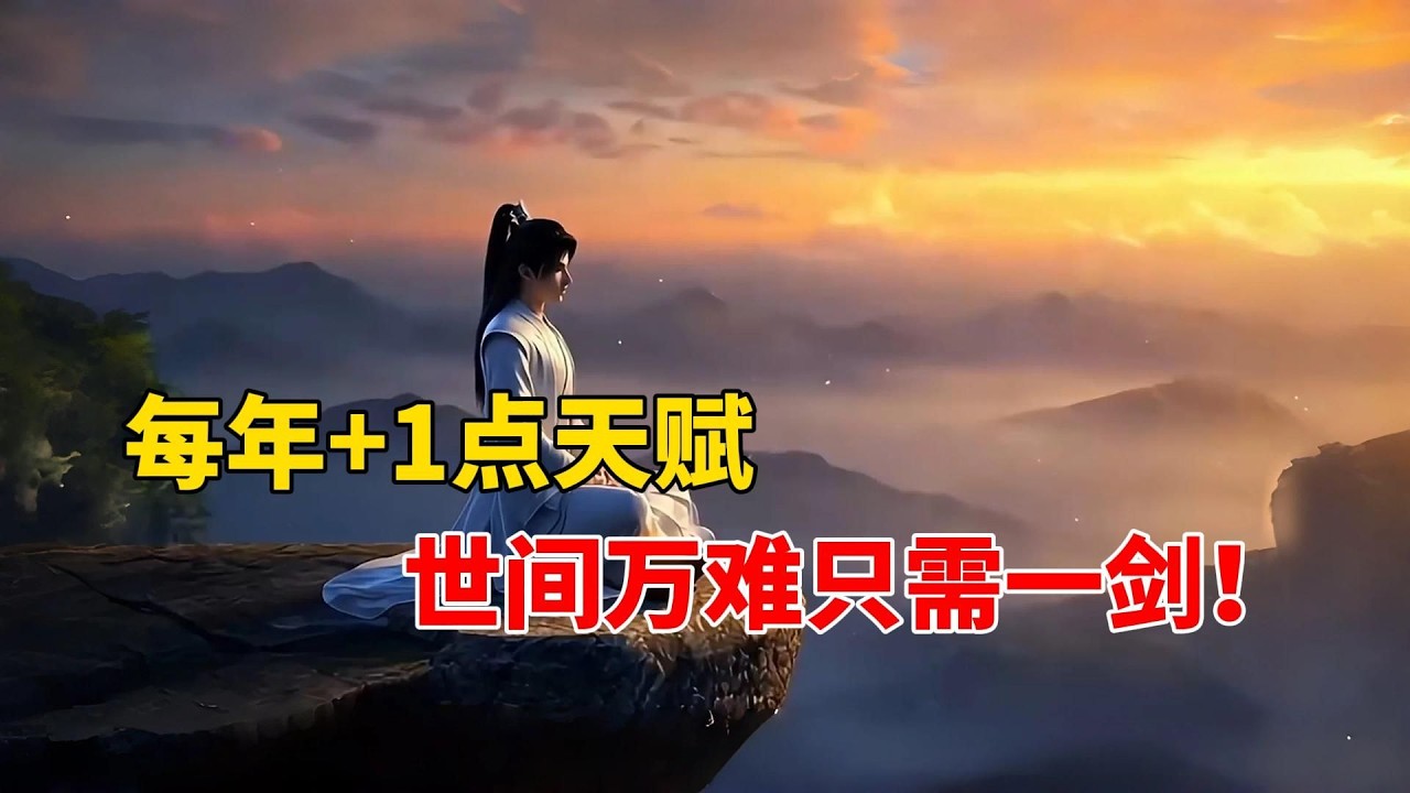 每年+1点天赋，世间万难我只需一剑！一剑解决不了那就两剑！