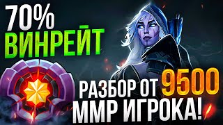 ЗАДРОТ DROW RANGER ВПЕРВЫЕ НА 6К ММРРАЗБОР ОТ 9500 Feat SpeedMan tv