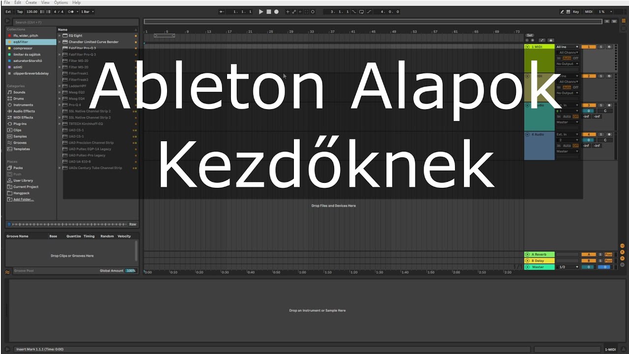 Ableton Alapok Kezdőknek