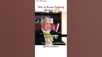 Why Is Russia Fighting Ukraine ?🤯 | UPSC Backbone | Upsc Interview | Zinnia Aurora | #shorts