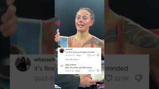 Gnarly Boxing CUT on IBF World Champion Cherneka Johnson vs. Susie Ramadan #shorts