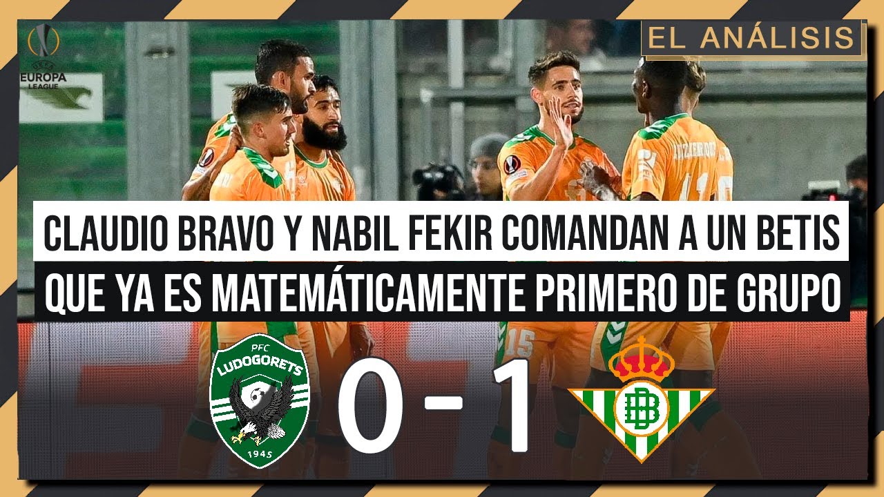 El ANÁLISIS del PFC LUDOGORETS 0-1 REAL BETIS | Pedro González - YouTube