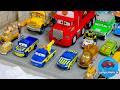 Disney Pixar Cars Minicar ☆ カーズのミニカーが坂を走って真っ白な泡の中に入ってく♪