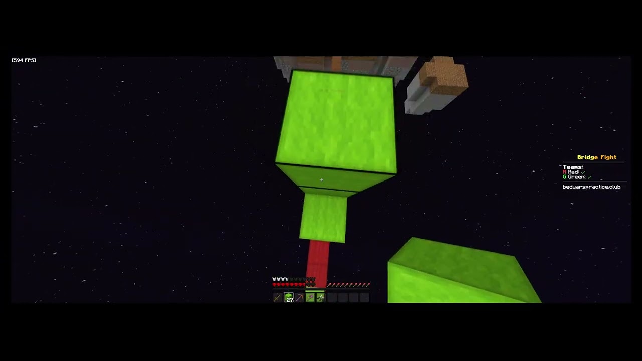 a really fast bed bridge fight