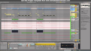 Ableton Midi Project Template   Note Dubstep Style