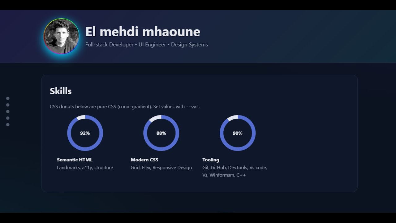 Updating a Simple CV Project 3-2 Using HTML and CSS - YouTube