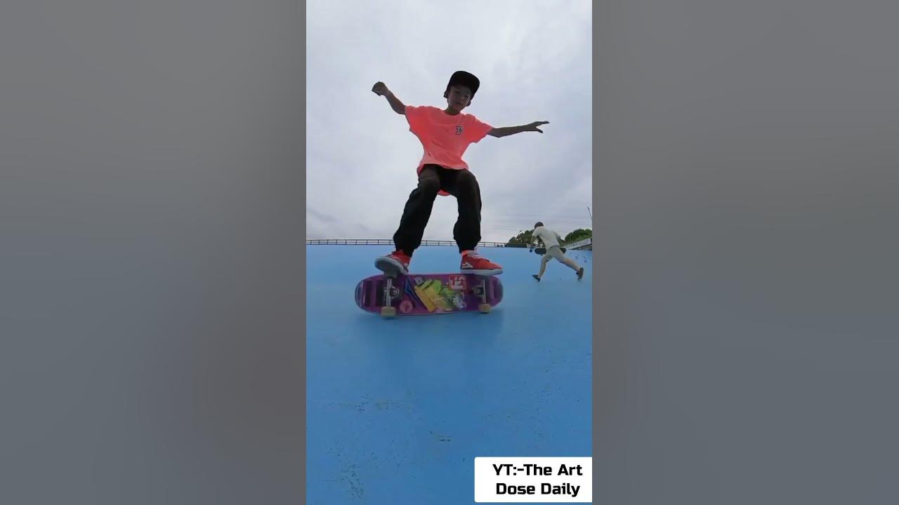 Amazing skate board skills 🙂 #skateboard #skills #shorts #Shorts #82