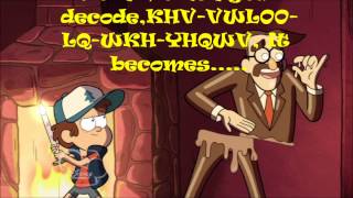 Gravity Falls Ending Credits Code Decoded Episode.3