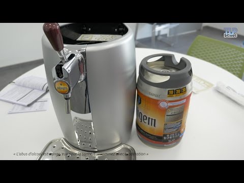 Krups Beertender VB320E - Démo de la tireuse à bière en français