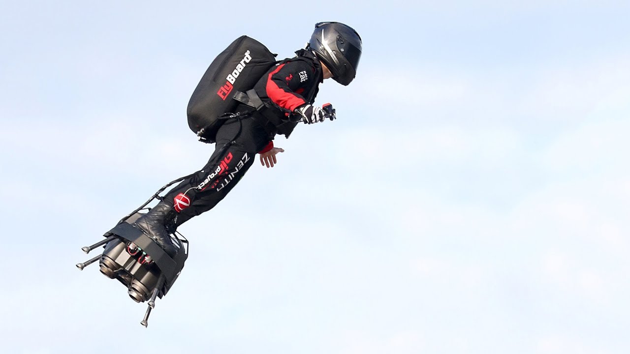 French Hoverboard Inventor Successfully Crosses Channel Youtube