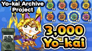 I Put Every LOST Yo-kai in the Puni Crank-a-kai | Modded Crank-a-kai Party! Wib Wob Private Server