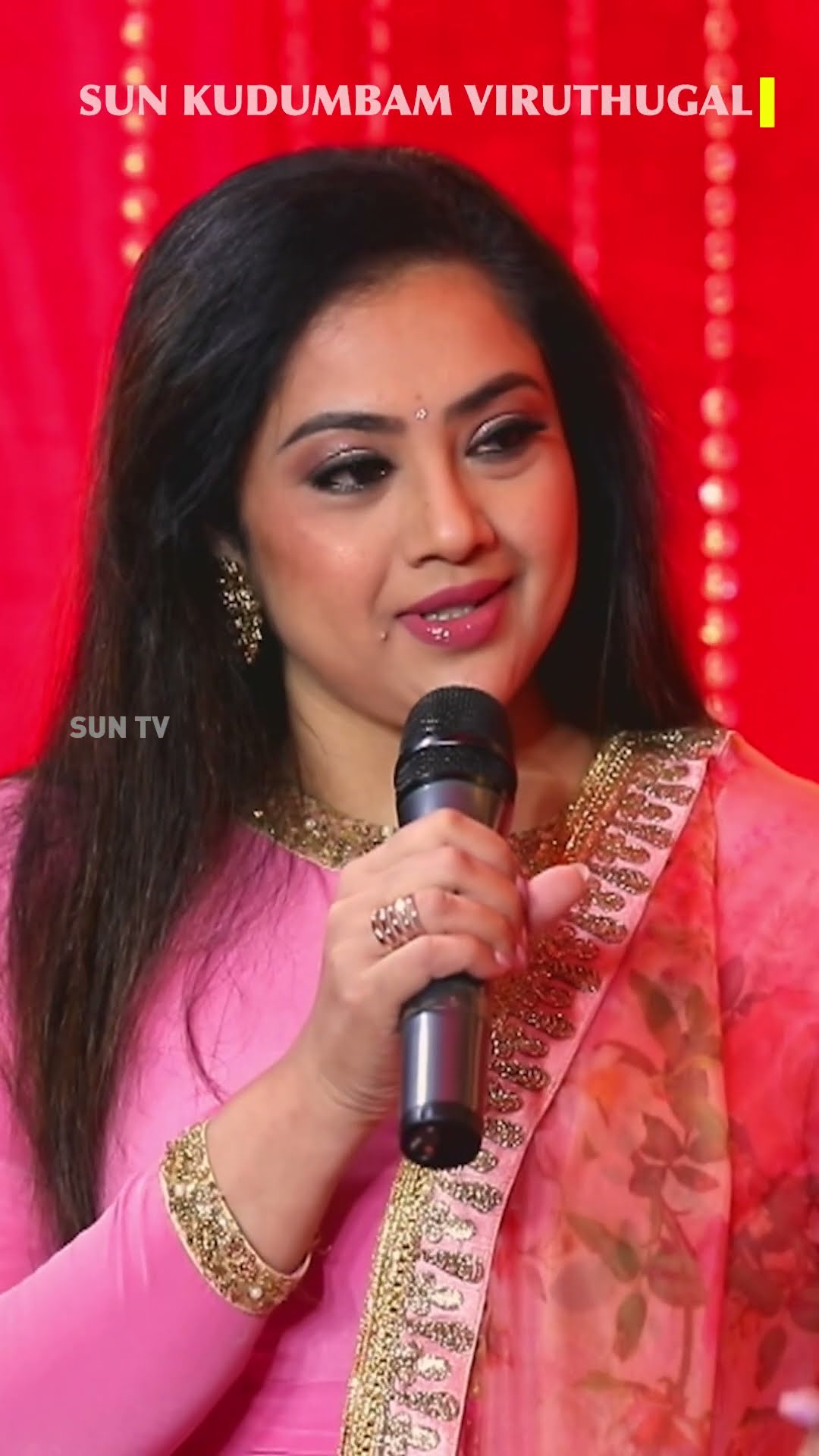 என்னோட First Serial Sun -ல தான் பண்ணேன்| Sun Kudumbam Virudhugal 2025 | Sun TV #shorts