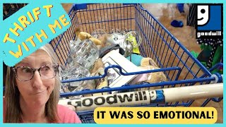 It Was So Emotional - Thrift With Me at Goodwill - Las Vegas Thrifting