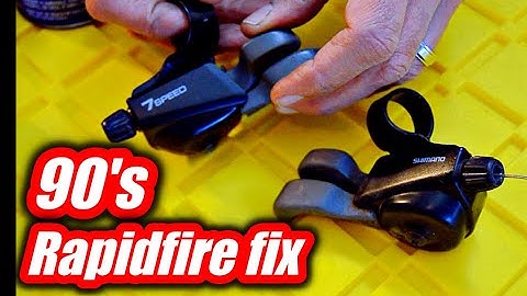 How To Fix Really Old Shimano Rapid-fire Shifters