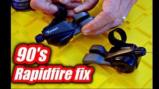 How To Fix Really Old Shimano Rapid-fire Shifters