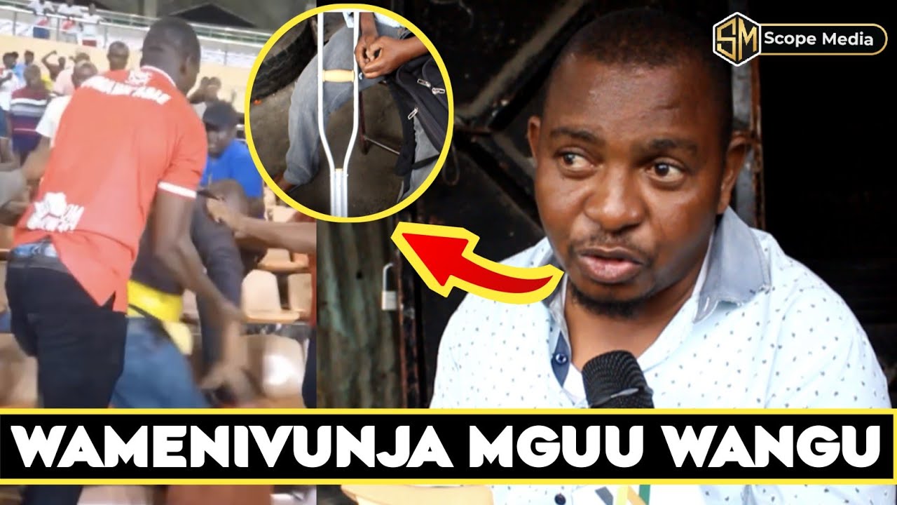 🔴#live_ Msikie SHABIKI wa YANGA ALIEPIGWA VIBAYA na Mashabiki wa SIMBA ...