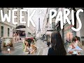 A week in paris  travel vlog