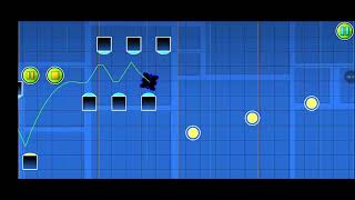картинка: Строю уровень в geometry dash