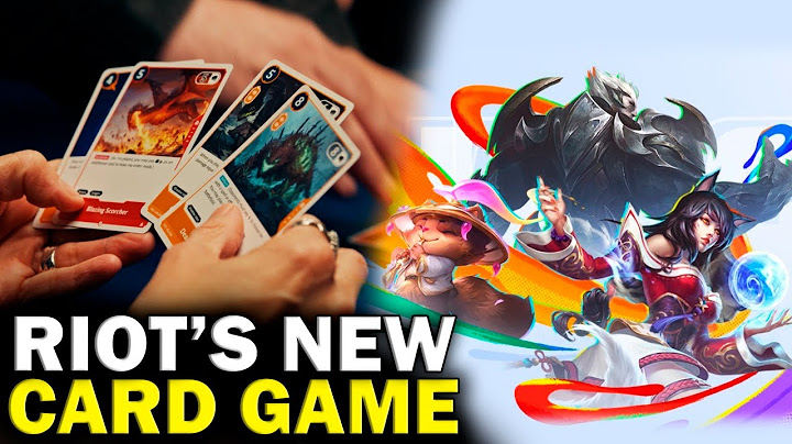 Riot announced their NEW Card Game - Project K / Rune Battleground