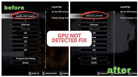 How to fix God of War Ragnarok not dedicated GPU | detecting dedicated GPU RTX 3050 GTX 1660 GTX1080