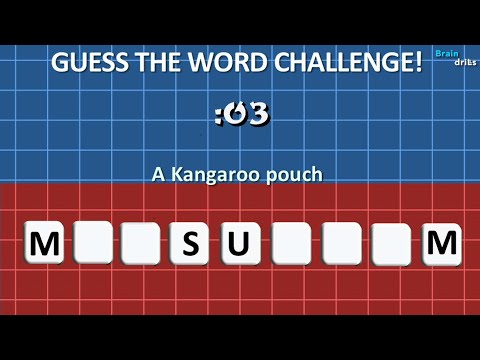 Guess the Word Game #7 | General Knowledge |  General Knowledge Trivia Questions and Answers I
