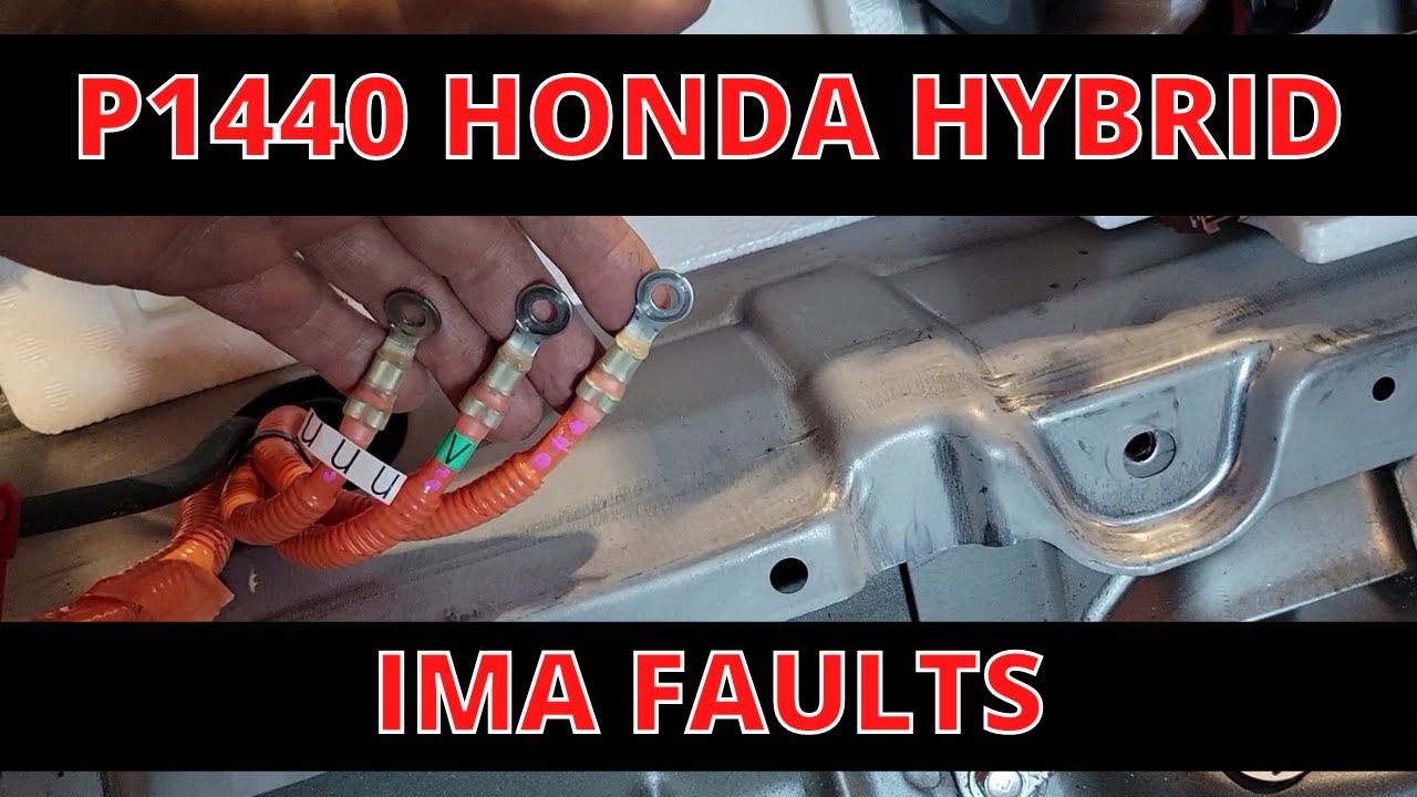 HONDA CIVIC HYBRID P1440 DIAG AND REPAIR - YouTube