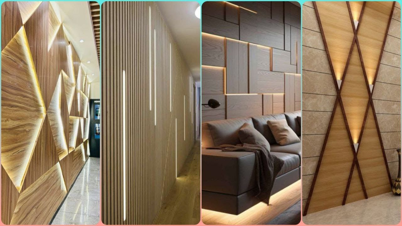 50 NEW PVC Wall Panel Design Ideas 2025 Modern Wall Decoration Ideas ...