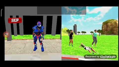 Grand Police Robot Speed Hero City Cop Robot lambulance game gameplay