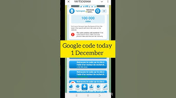 Yaytsogram Google code today | yaytsogram google task today #yaytsogramcode #googletasks #googlecode