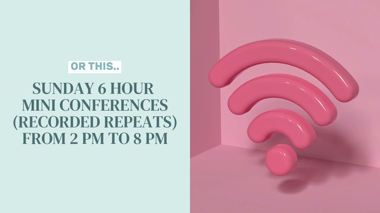 2 ways to attend CCC Masterclass - This way or that way...or both!