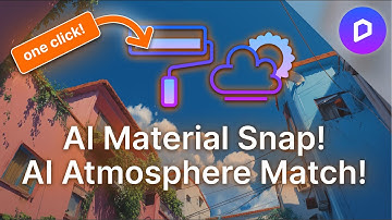 D5 Render 2.11 AI Material Snap & Atmosphere Match – Fast Photorealism From Images
