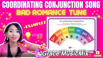 COORDINATING CONJUNCTION SONG | GRACE MUSICMIX  |  WITH EXAMPLES