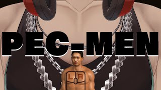 【PEC-MEN】マッチョによる筋肉歩行術【アルランディス/ホロスターズ】