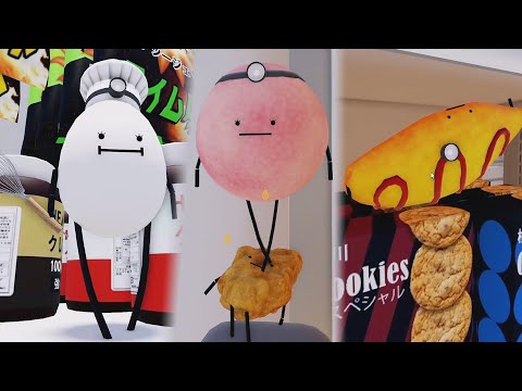 Hide and seek with Night Shift <strong>Chef</strong> Egg, Peach, Omelet Rice in Secret Staycation Dark [<strong>Roblox</strong>]