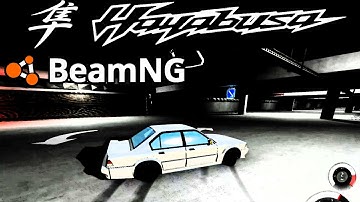 BeamNG ETK i-Series Hayabusa Track + Drift practice