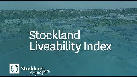 Stockland Liveability Index