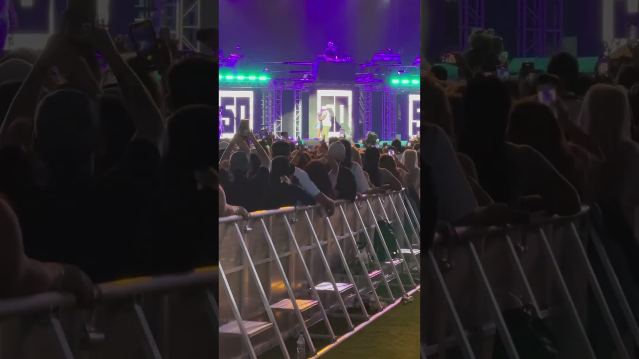 50cent Brings Out Bia to perform @ Lovers & Friends Festival!