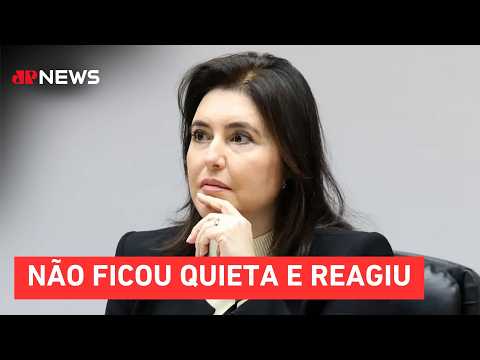 Simone Tebet responds to insults from Eduardo Bolsonaro and states that the former congressman is...