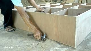 membuat rak dari triplek mudah dan cepat