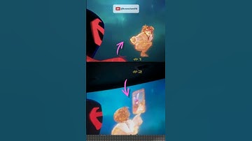 Different Animations Scenes in Across the Spider-Verse #shorts #acrossthespiderverse #spiderman