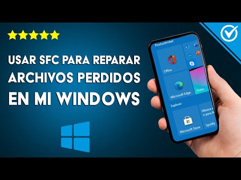 ¿Cómo usar SFC para reparar archivos perdidos o corruptos de mi PC WINDOWS?