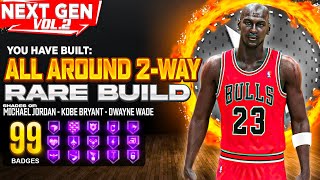 BEST ALL AROUND 2 WAY BUILD ON NBA 2K22 NEXT GEN! RARE BUILD SERIES! VOL. 2