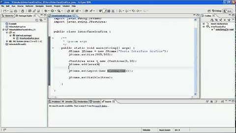 Video Aula - UI (Exemplo Swing) - Part 01/02
