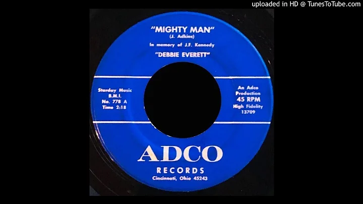 Debbie Everett - Mighty Man - Adco 45 (OH Hillbill...