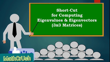 Shortcut for eigen values nd eigen vectors (3 by 3)matrix
